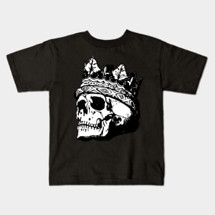 SKULL CROWN KING 2020 Skull ART Design Kids T-Shirt